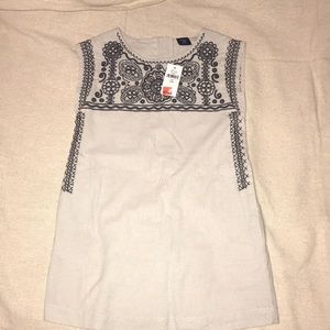 Cotton embroidered dress